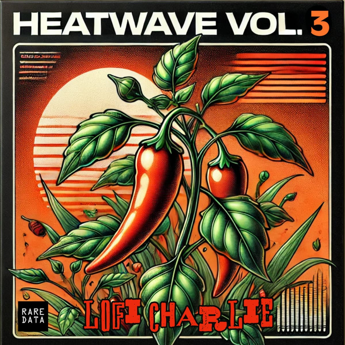 LoFi Charlie – HEATWAVE vol. 3 cover