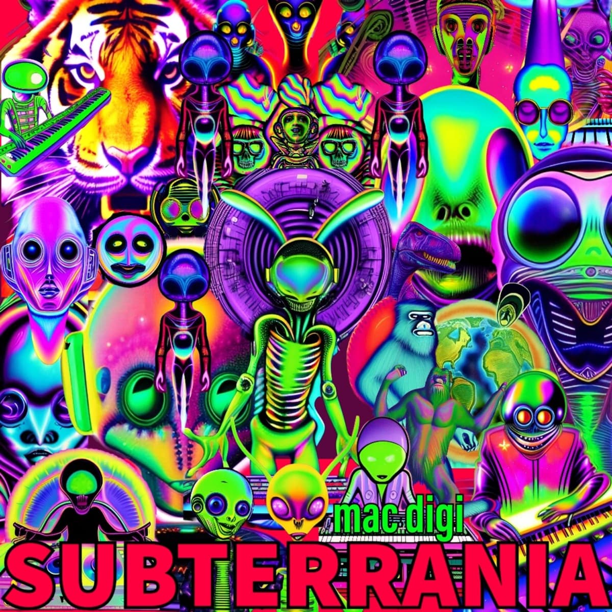 mac digi – SUBTERRANIA (2LP) cover